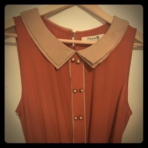 Peter Pan collared dress